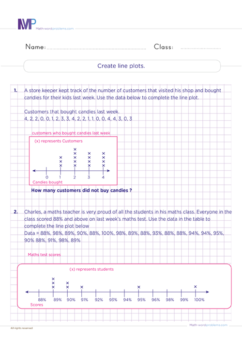 Data And Graphs Worksheets Grade 6