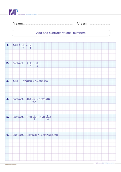 add-and-subtract-rational-numbers-worksheet